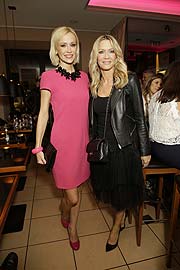 Lisa Loch und Verena Klein bei der exklusiven Wiedereröffnung der Kulisse  unter dem Motto I BELIEVE IN PINK in der Maximilianstrasse 26 in München am 05.10.2017.  Agency People Image (c) Viviane Simon